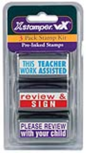 Xstamper Teacher Stamps - Kit 2 - 35206