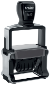 Trodat 5460 2 Color Professional Self-Inking Date Stamp